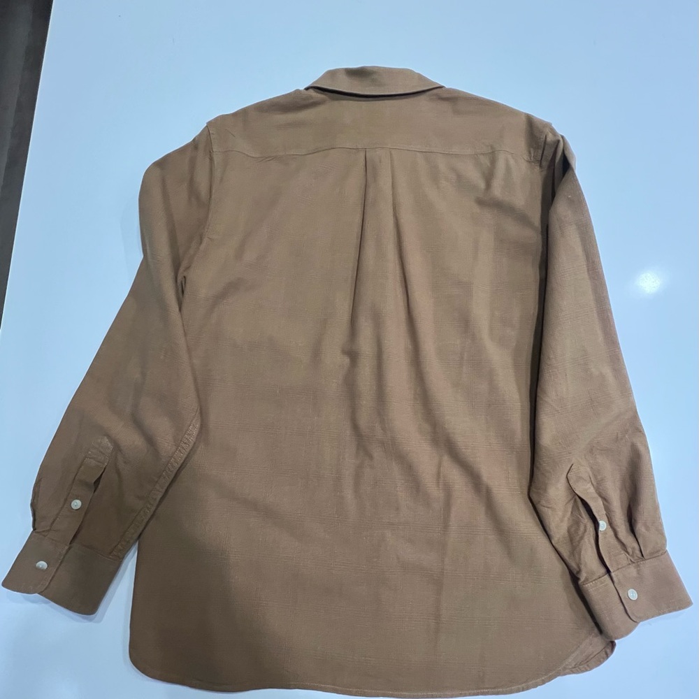 Vans Men's Brown Button Down Shirt - Picture 2 of 3